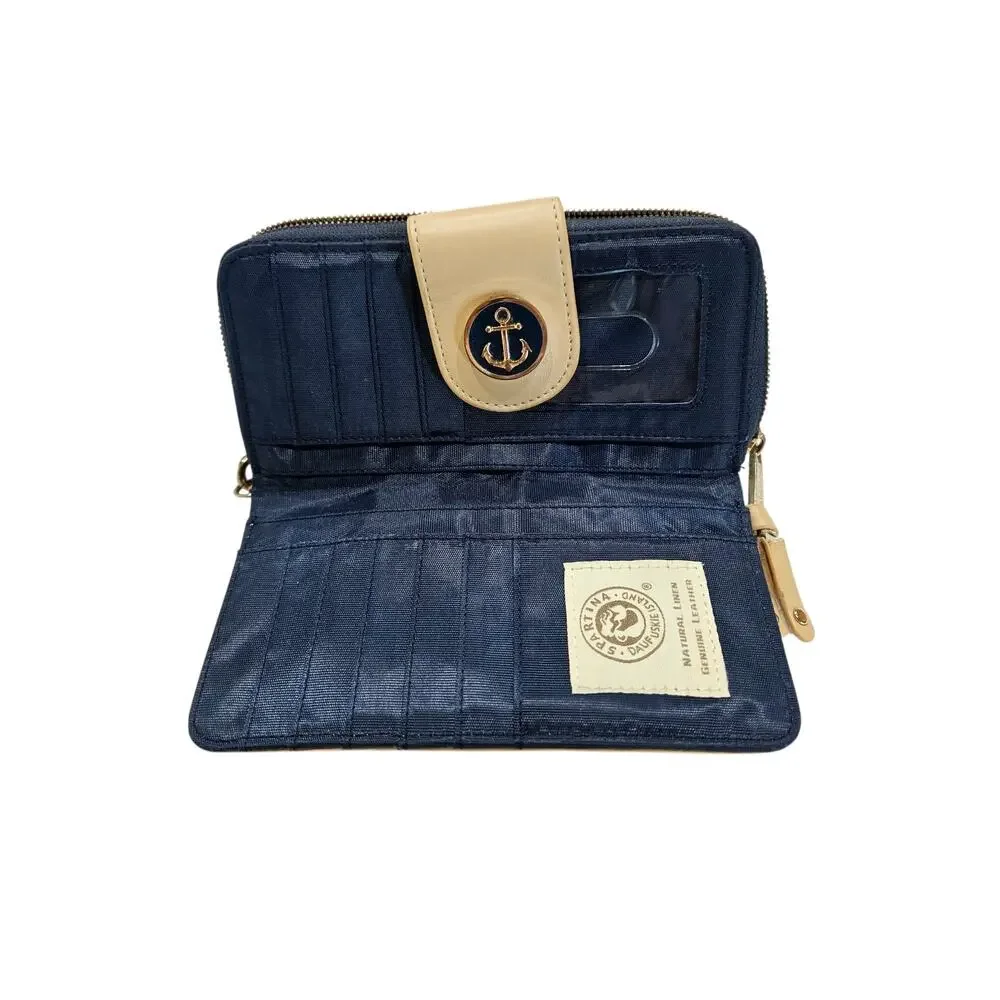 Spartina 449 Tybrisa Yacht Club Wristlet Wallet